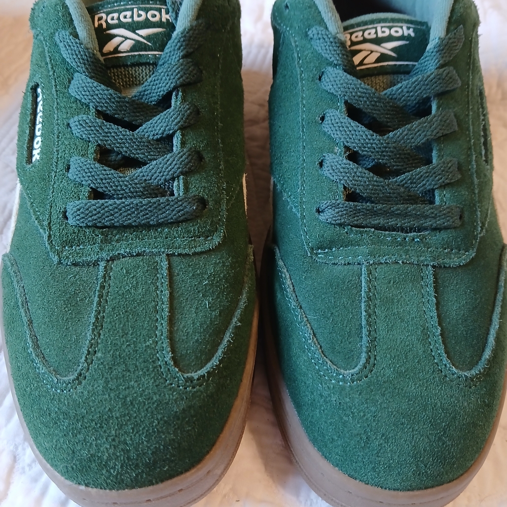 Reebok Forest Green Athletic Shoes